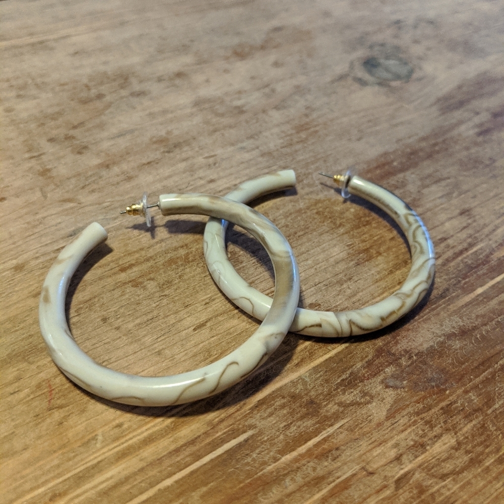 Earthbound Hoop Earrings